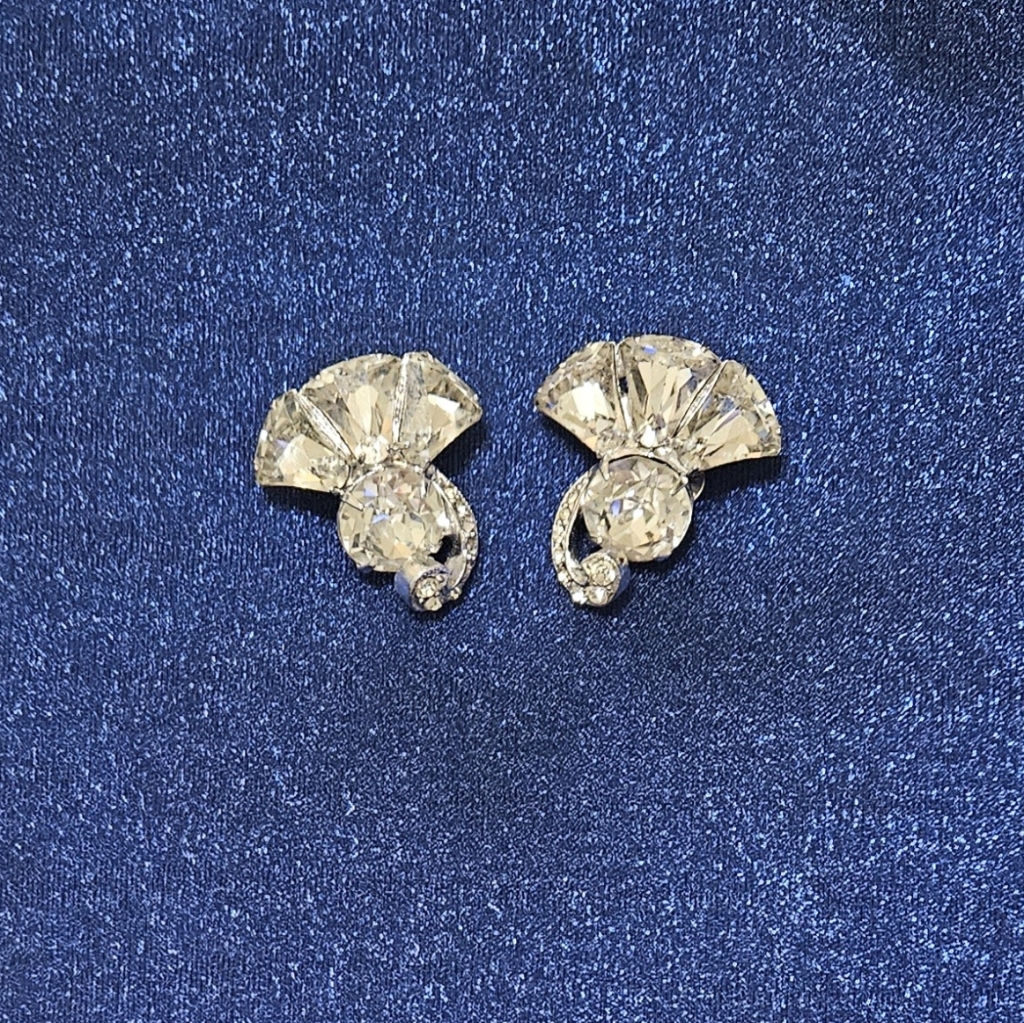 Vintage Eisenberg Art Deco Earrings